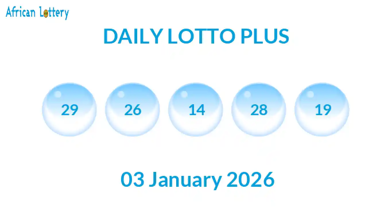 DAILY LOTTO RESULTS FOR 28 MARCH 2026 visual data 2