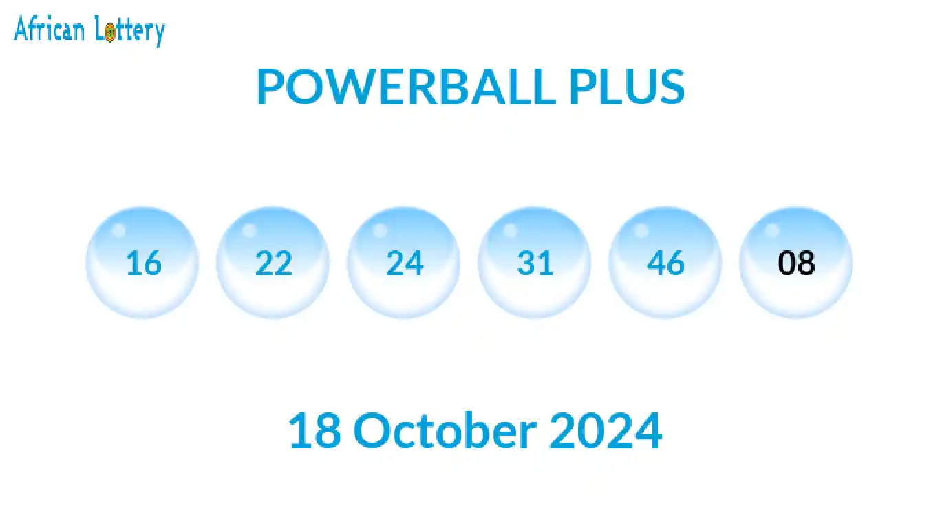 Powerball Plus South African Results And Prizes Payouts Friday 18