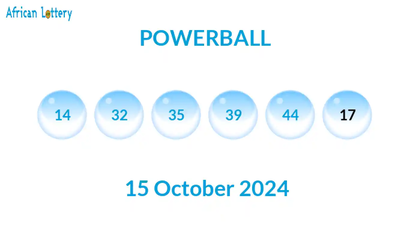 SA Powerball summary 20240924